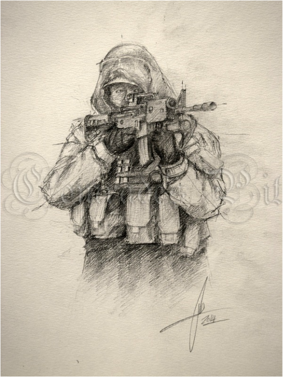 Special Forces Soldier - by the AngryComrade
